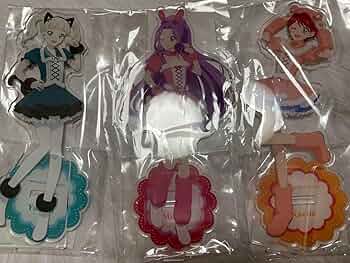 アイカツ ダイカット ステッカー トライスター 美月 ユリカ かえで アイカツ ダイカット ステッカー トライスター 美月 ユリカ